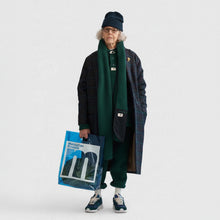 Load image into Gallery viewer, Manhattan Records × SECOND LAB. / PVC Shopper Bag 12inch BLUE