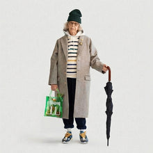 Load image into Gallery viewer, Manhattan Records × SECOND LAB. / PVC Shopper Bag 7inch GREEN