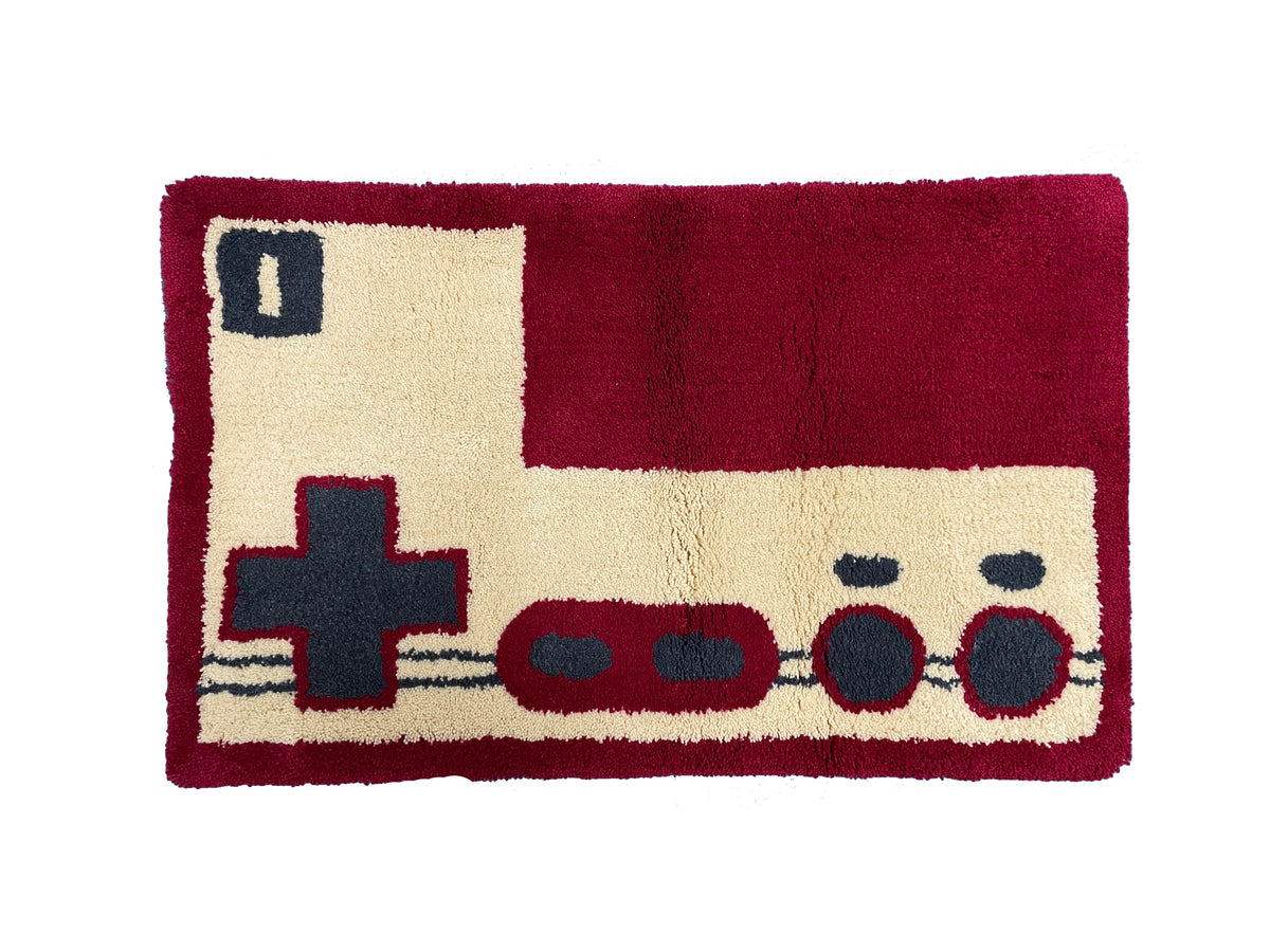 F CONTROLLER RUG MAT ゲームコントローラーラグ | SECOND LAB