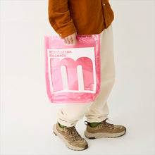 Load image into Gallery viewer, Manhattan Records × SECOND LAB. / PVC Shopper Bag 12inch PINK