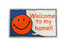 SMILE WELCOME RUG (blue)