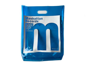 Manhattan Records × SECOND LAB. / PVC Shopper Bag 12inch BLUE
