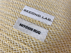 MIYOSHI RUG x SECOND LAB. SMILEY FACE RUG