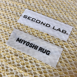 MIYOSHI RUG x SECOND LAB. SMILEY FACE CHAIR RUG