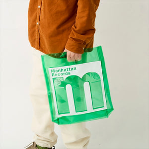 Manhattan Records × SECOND LAB. PVCショッパー 12inch グリーン