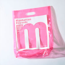 Load image into Gallery viewer, Manhattan Records × SECOND LAB. / PVC Shopper Bag 12inch PINK
