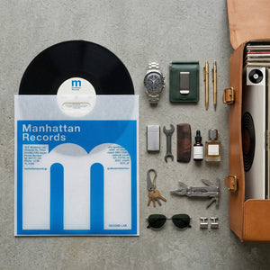 Manhattan Records × SECOND LAB. / PVC Shopper Bag 12inch WHITE